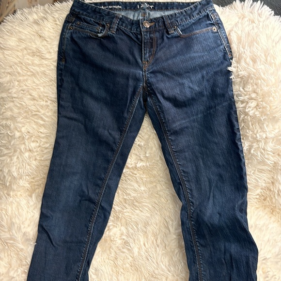 Loft jeans size 2 modern straight. - Picture 2 of 6